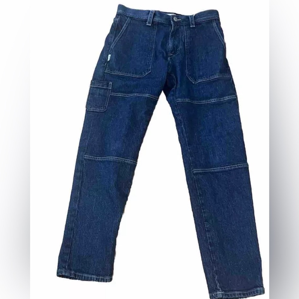 Vintage Tommy Hilfiger Jeans Men's 29Wx 30L Cargo Dark Wash